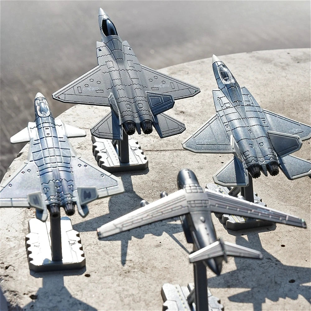 1:500 1:200 Scale Y-20 J-20 Fighter Model Car Toy J-35A FC-31 Movable Parts Realistic Static Design Models for Aerospace Lovers