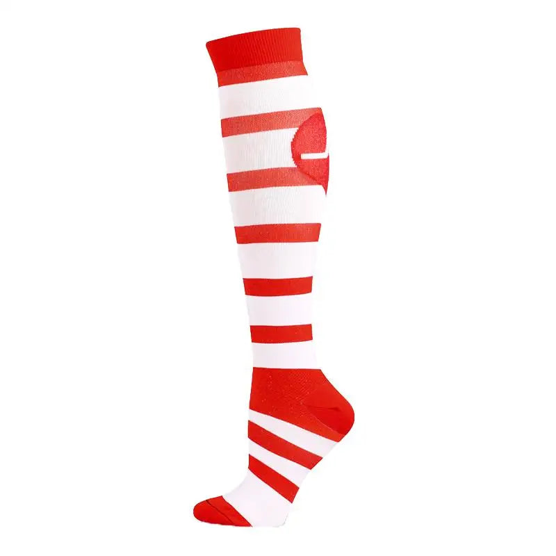 Compression Socks for Men and Women Medical Althetic Diabetes Varicose Veins Sports Socks for Running Cycling Travel Flight