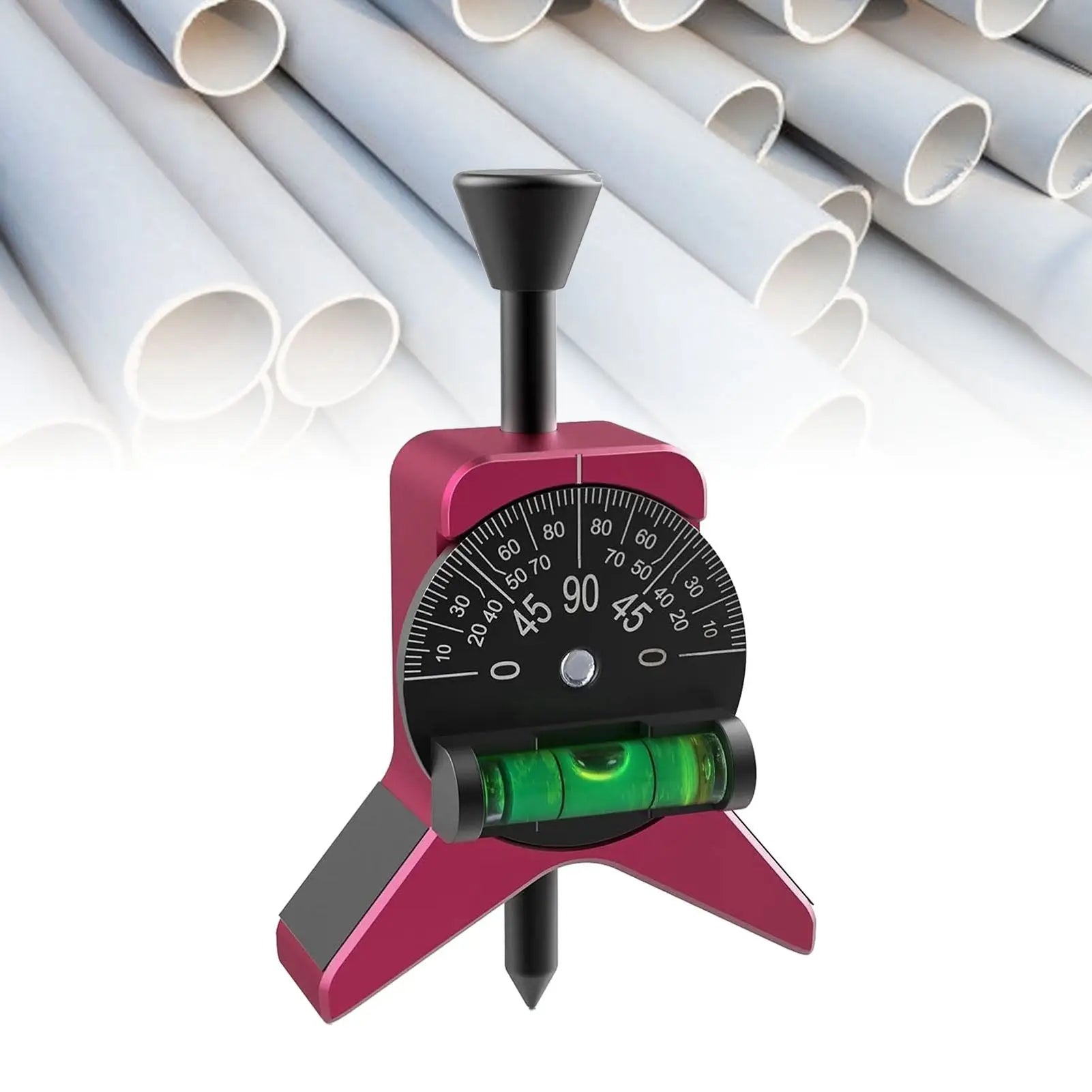 Pipe Center Finder 1 1/2-6in High Accurate Multifunctional Pipe Fitting Tools Center Finder Pipe Fitting Tools Center Finder