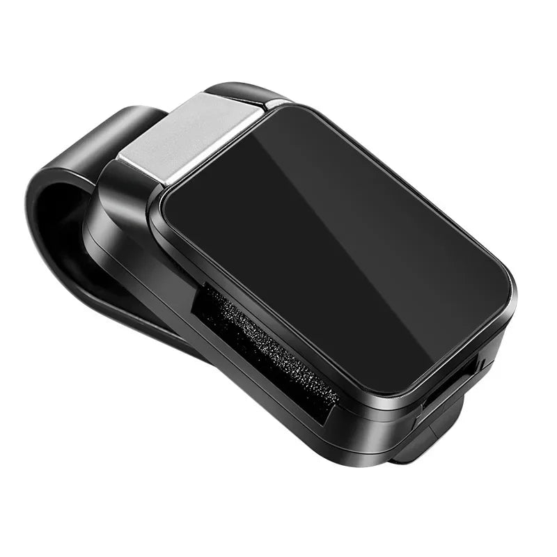 Car Sunshade Glasses Clip, Internal Glasses, Car Internal Accessories Storage Rack, Compact Storage with Alloy Buckle