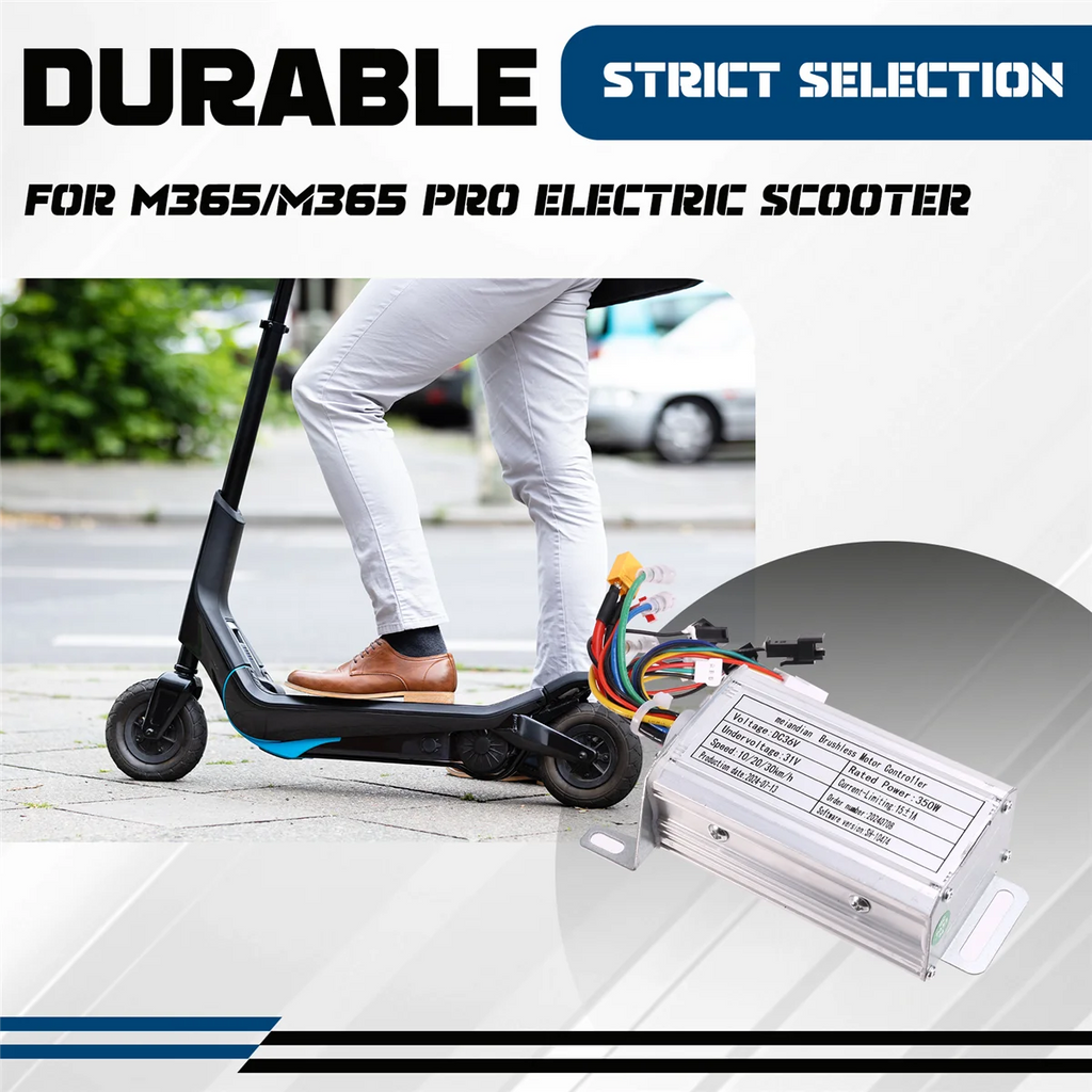 Durable 36V 350W Brushless Controller+Bluetooth Meter+Extension Cord Kit for Xiaomi M365/M365 Pro Electric Scooter