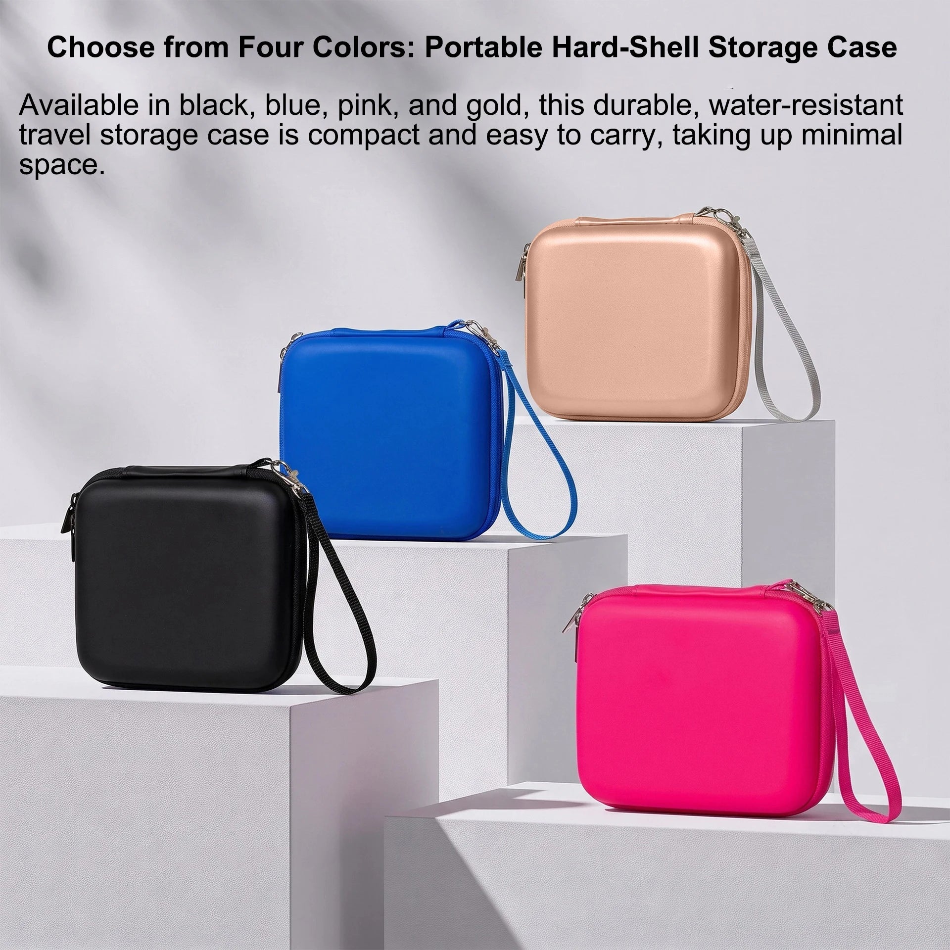 For Shark ChillPill Hard EVA Carrying Case Waterproof Shockproof Portable Travel Storage Bag with Hand Strap 4 Colors