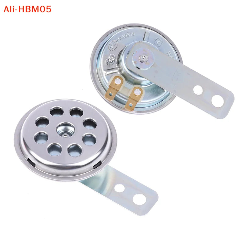 (HB05)1pc Universal Waterproof Electric Horn LVEE DL70 Series 6V/12V Motorcycle Horn 105db Moto Bike Motor Scooter Loud Sound