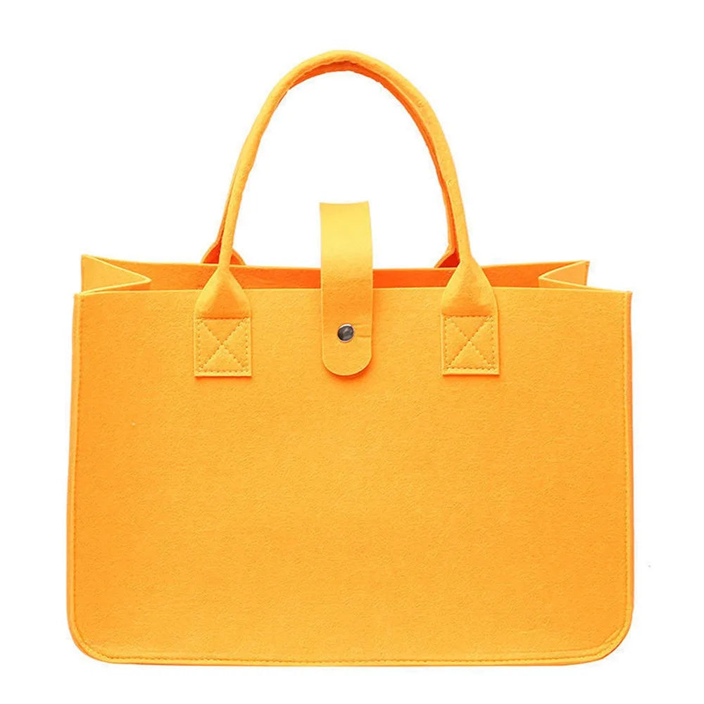 New Felt Felt Shoulder Bag Toy Sundries Large Capacity Messenger Bag Storage Organizer Crossbody Handbag Women