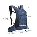 Hiking Rucksack Waterproof Polyester Wear-resistant Women Men Trekking Backpack Layered Sport Storage Bag for Exercise Fitness