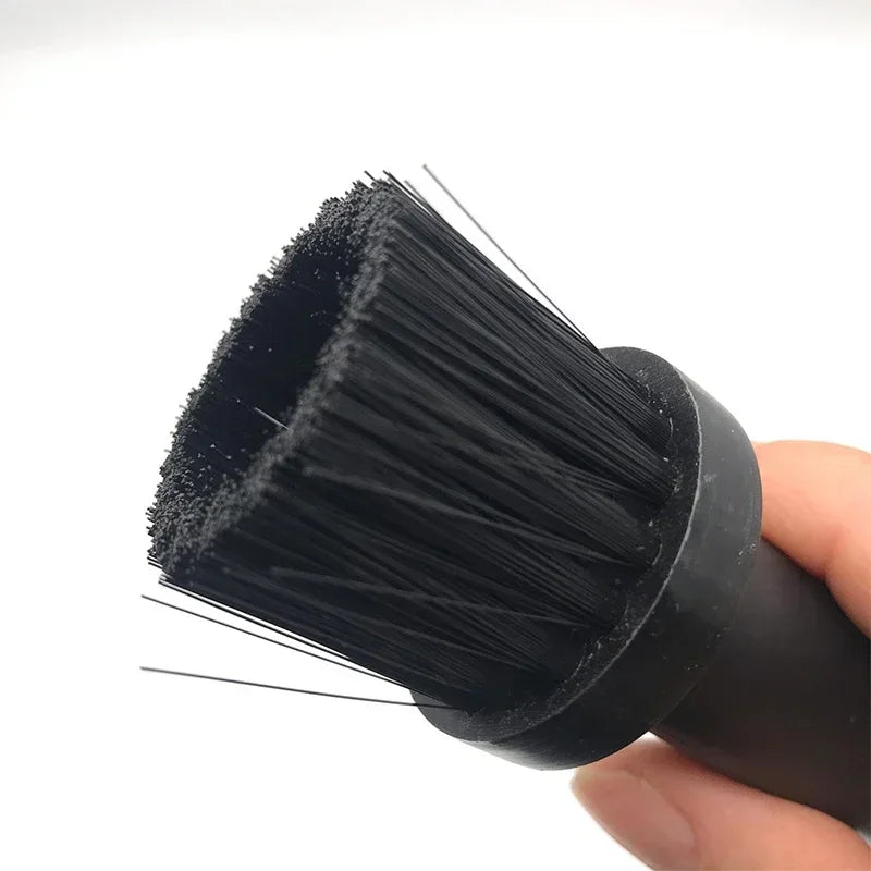1PC Car Wheel Screw Cleaning Brush Steel Rims Tyre Nuts & Lug Nuts Cleaning Deep Cleaning Tyre Maintenance Care Tools Car Parts