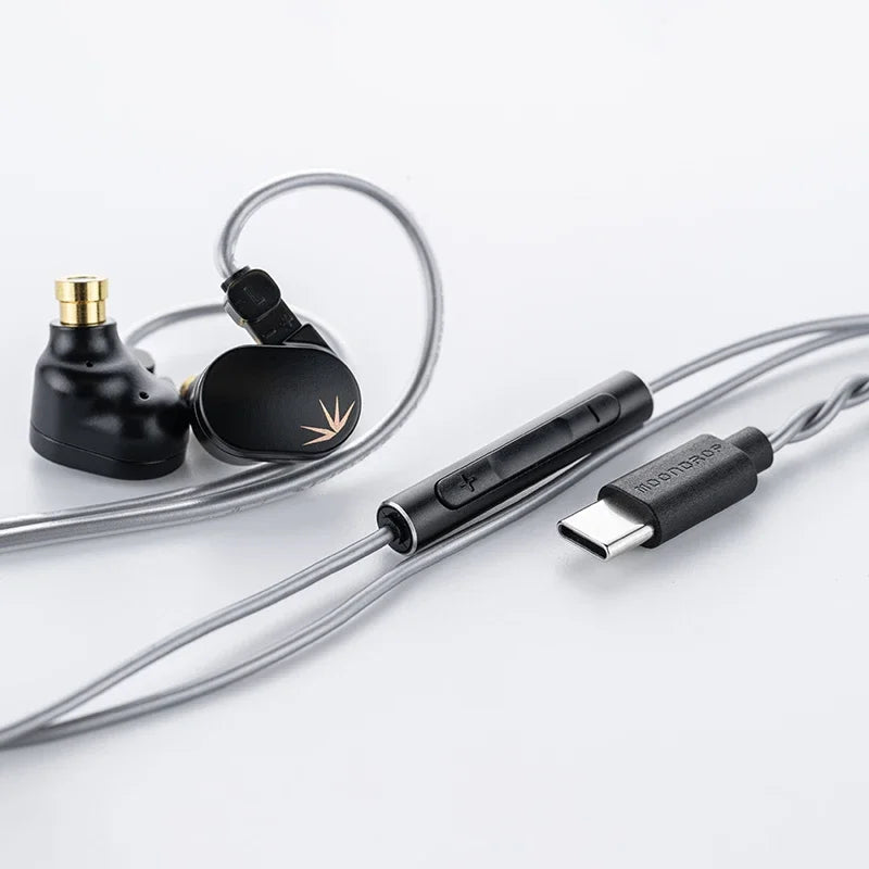 MOONDROP CHU II / CHU 2 Performance Dynamic Driver Earphone IEMs Interchangeable Cable In-Ear Headphone HiFi Music Earbuds