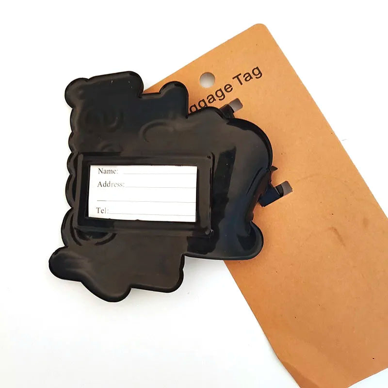 Travel Accessories “IT'S NOT YOURS” Luggage Travel Tag Silica Gel Suitcase ID Addres Holder Baggage Boarding Tag Portable Label