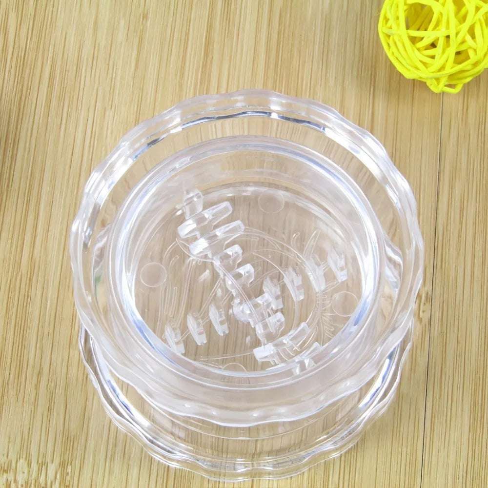 2pc Multi Functional Household Garlic Twisting Box Tool Plastic Manual Garlic Grinder for Ginger Chili Grinding Kitchen Gadgets