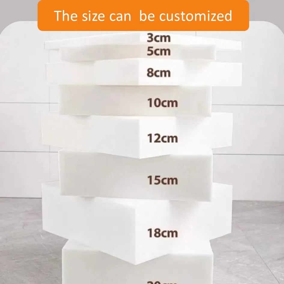 Custom Outdoor Waterproof Bench Cushion Wooden Chair Cushion High Density Sofa Cushion Balcony Garden Chair Cushions Swing Decor