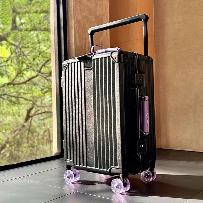 ABS+PC Suitcase New Ladies 24"26"28"30 Inch Large Capacity Trolley Case 20" Men Boarding Box Carry-on Travel Luggage