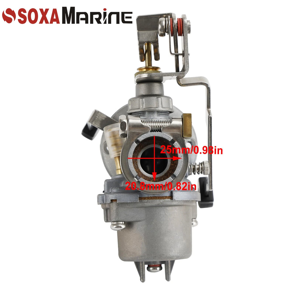 3D5-03100-2 3D5-03100-3 Carburetor for Tohatsu Nissan 2 stroke Outboard Engines 2.5HP 3.5HP 3F0-03100 3D5-03100