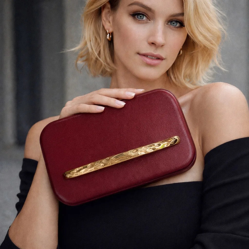 New PU wrist styling bag shoulder crossbody fashion personality celebrity dinner