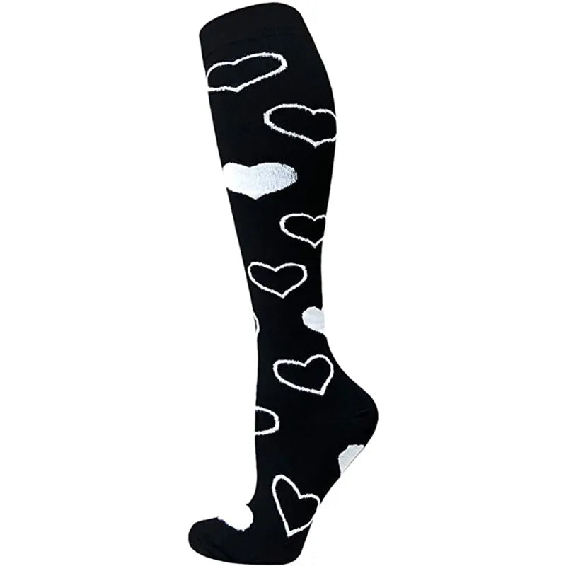 Compression Stockings Men Women Crossfit Golfs For Running Anti-slip Outdoor Sports Compress Nursing Varicose Veins Anti Fatigue