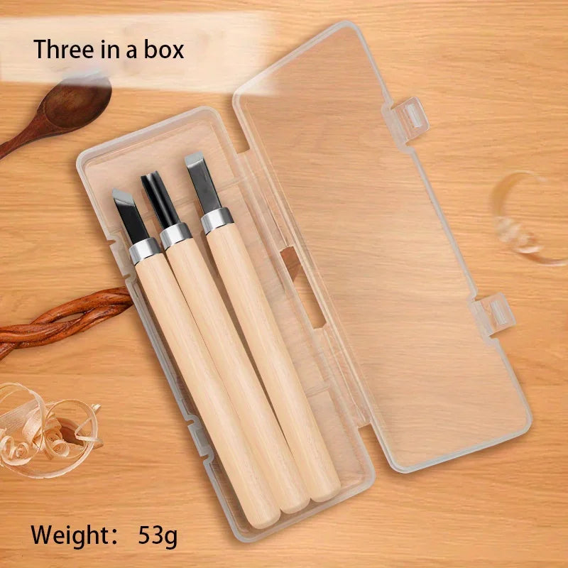 5/8pcs Wood Carving Knife Tools Chisels Set, Boxed Professional Wood Carving