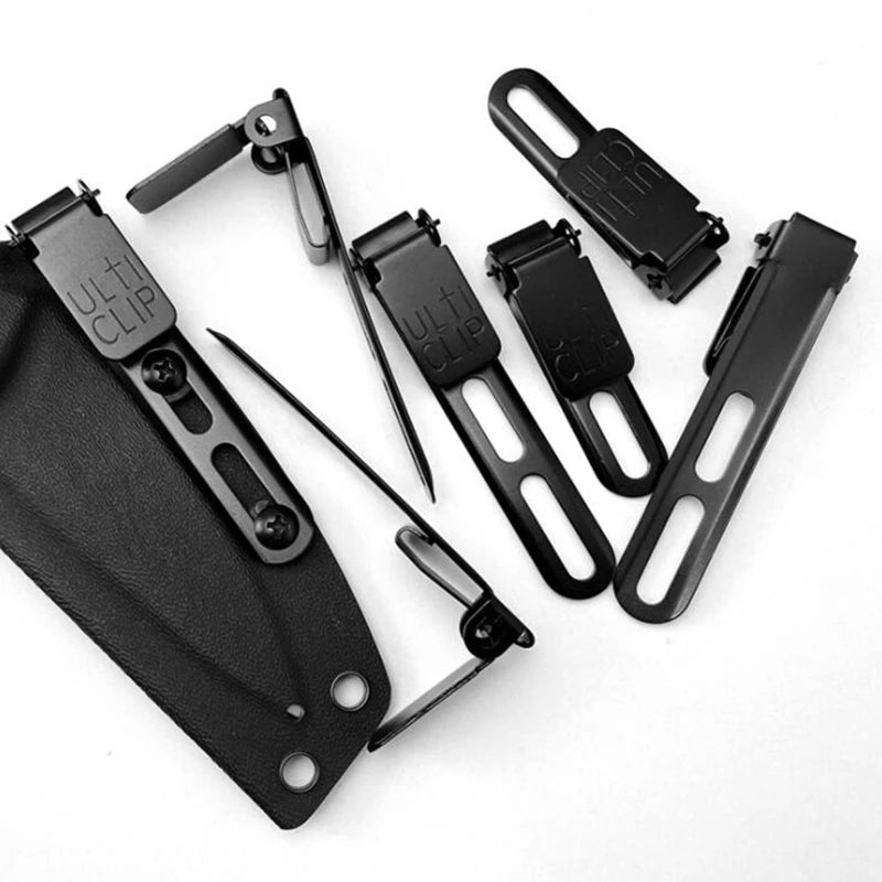 Kydex Clip Grip Hook, Tactical Ulticlip Belt Clip Knife Sheath Kydex Gun Holster IWB Concealed Carry Accessories