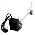 Universal Automatic Grill Rotisserie with 4W Electric Motor Spit Rod Fork Dropship