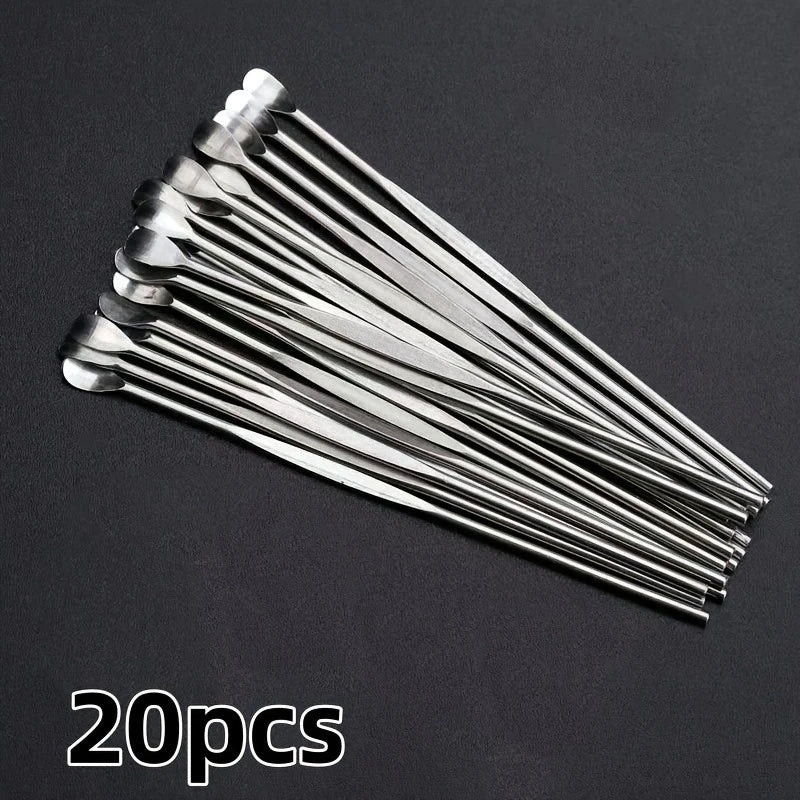 20pcs Professional Stainless Steel Ear Pick Earwax Removal Tool Earwax Removal Tool Ear Cleaning Tool Set, Easy to Clean