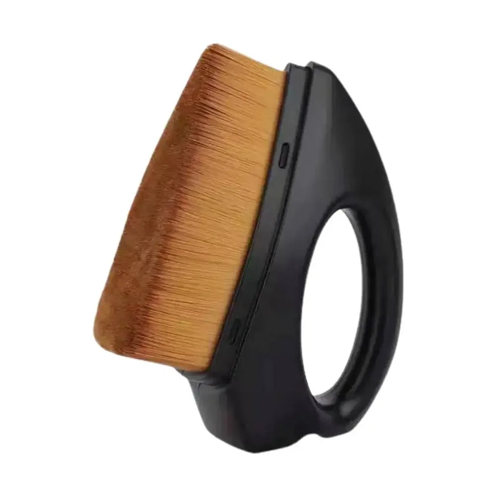 Mini Car Tire Detailing Brush Synthetic Fiber Auto Tire Shine Applicator Wash Tire Cleaner Portable Car Interior Cleaning Tool