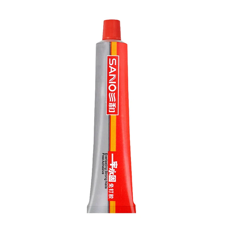 No-Nail Adhesive Waterproof Strong Hold Heavy Duty Instant Bonding for Bathroom Shelf Tile Repair Wall Mounting Glue