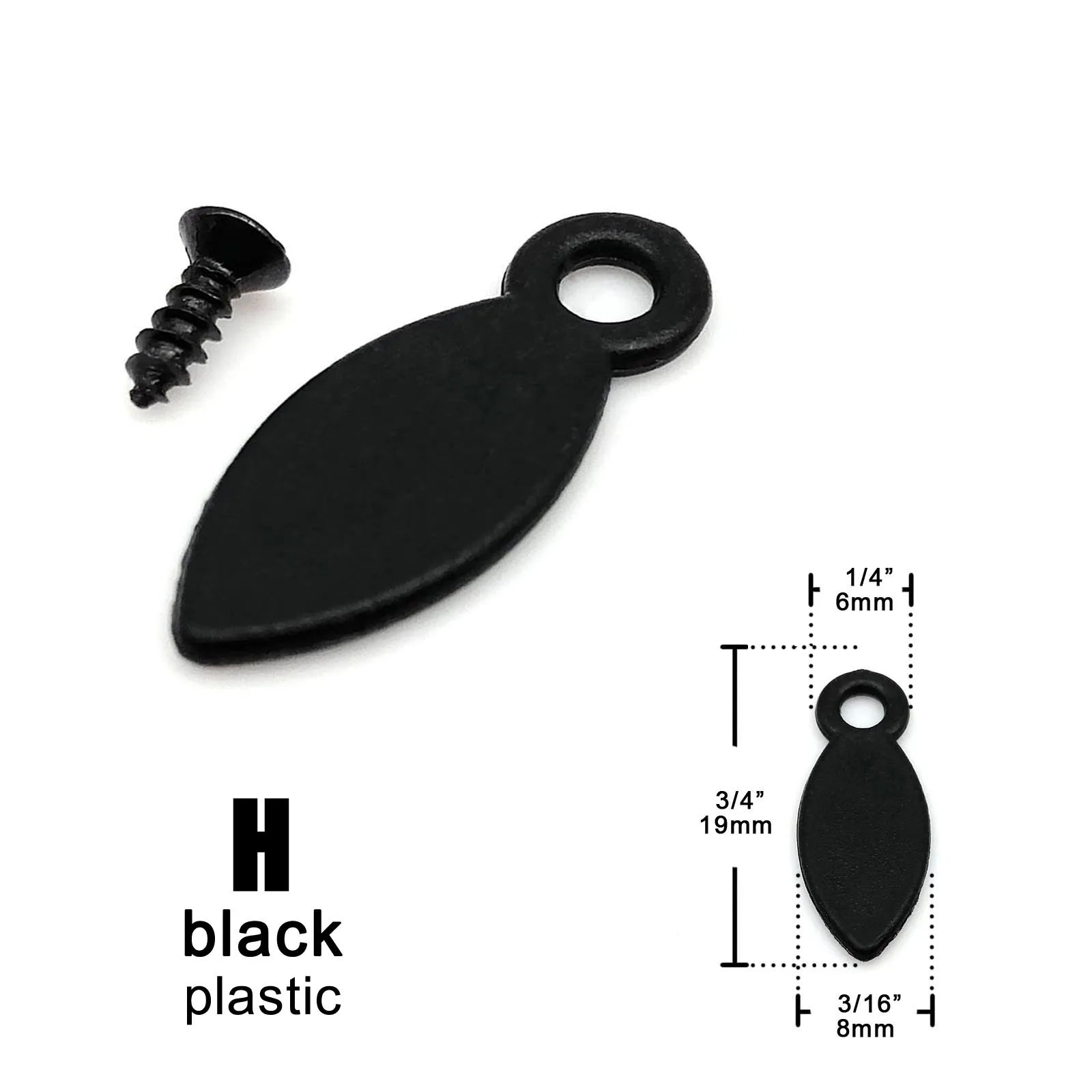 50pc Golden Black Clear Metal Plastic Picture Photo Mirror Scrapbook Frame Backboard Turnbutton Turn Button Rotating Fixing Brad