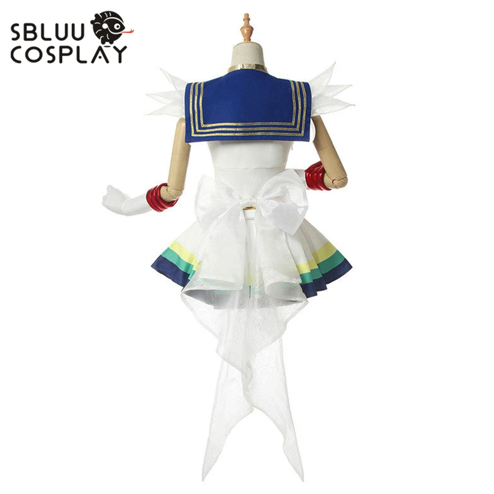SBluuCosplay Anime Tsukino Usagi Cosplay Costume Dress Outfit Halloween Custom Made