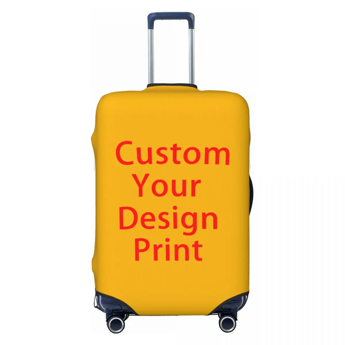 Custom Customize Logo Luggage Cover Elastic Your Design Here Travel Suitcase Protective Covers Suit For 18-32 inch