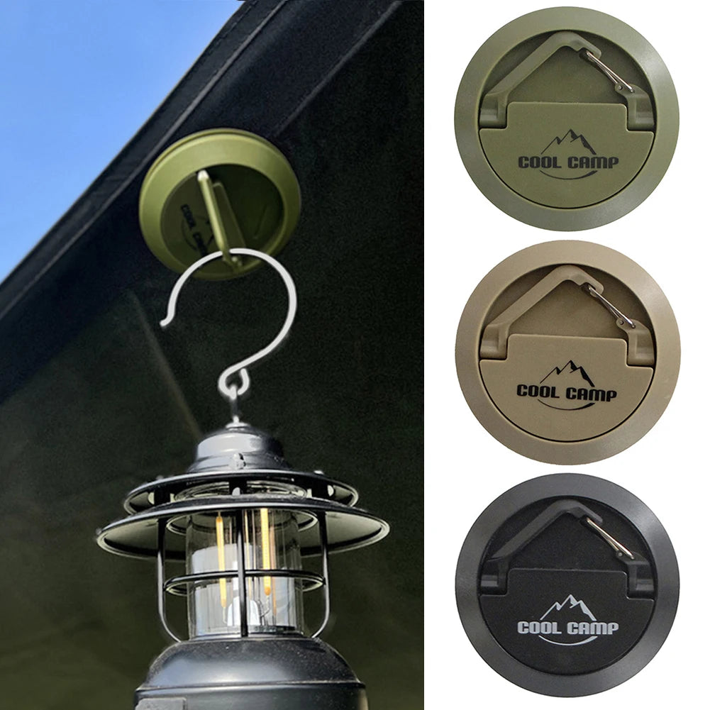 Tent Magnetic Hook Strong Magnetic Portable Hanging Hook Long Lasting Premium Quality Magnetic Hook for Outdoor Camping Canopy