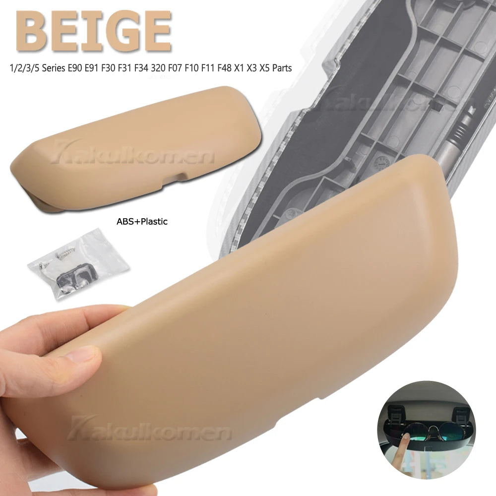 Car Glasses Box Storage Holder Sunglasses Case for BMW X1 F48 E84 X3 F25 G01 X5 F15 F20 F30 G20 F10 G30 Serie 3 5 7 Accessories