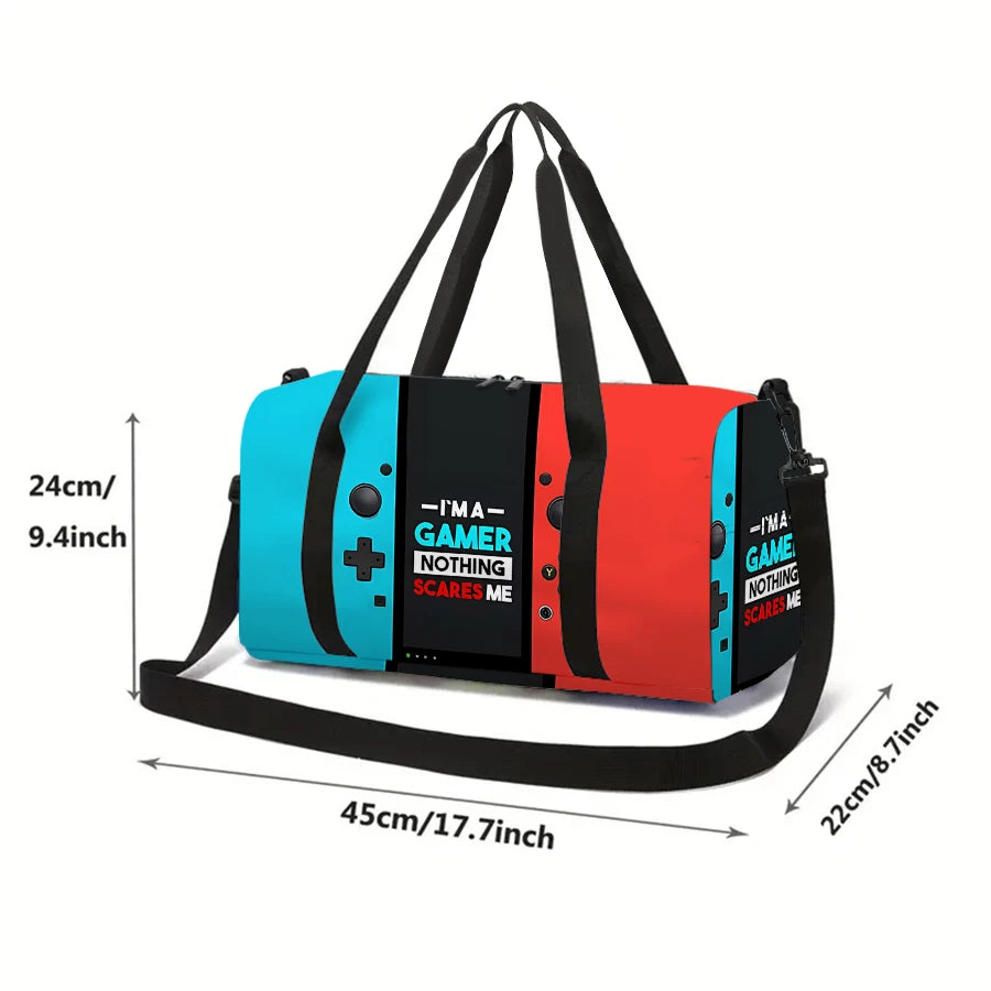 Large Travel Bag Games Console Multi-Functional Duffle Tote Bag Handbags Waterproof Gym Bags For Boys/Girls Kids Fitness bag