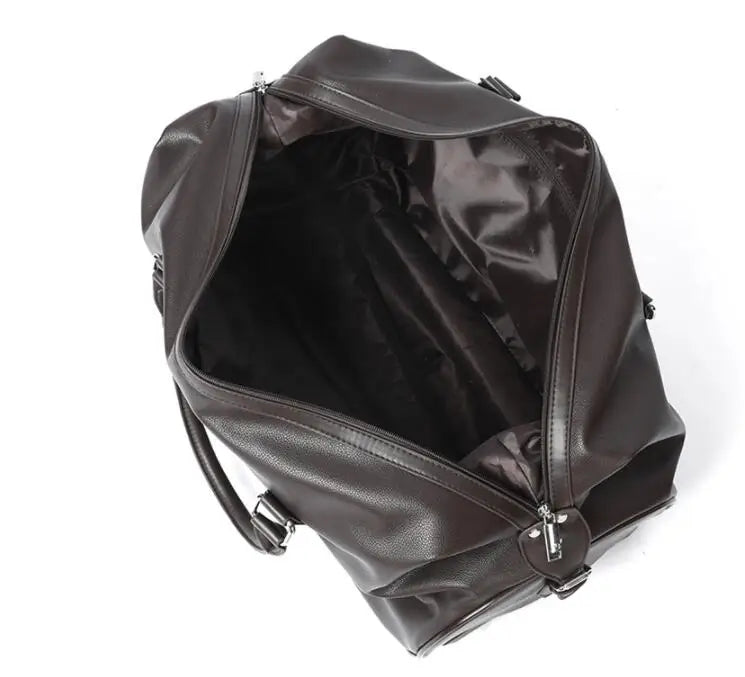 Women Travel Trolley Bag Travel Wheeled handbag 20 Inch 22 Inch PU leather travel luggage bag with wheels Carry on hand luggage