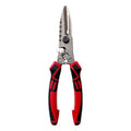 1Pc Multi-Functional Electrician Scissors, Crimping Wire Cutting Tool with Wrench Function for Metal Sheet and Cable Cutting