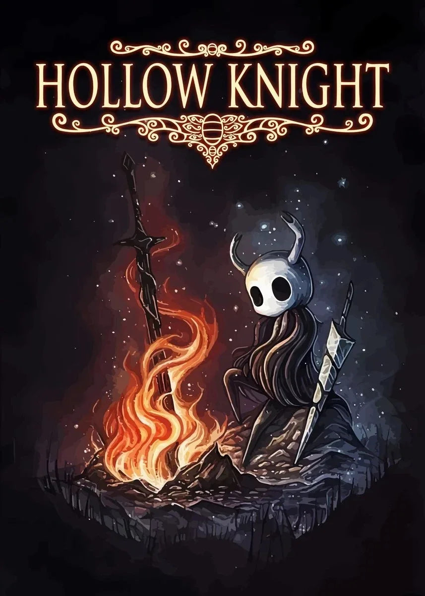 Hot Popular Video Game Hollow Knight Posters and Prints Canvas Printing Modern Wall Art Picture for Living Room Home Decoration