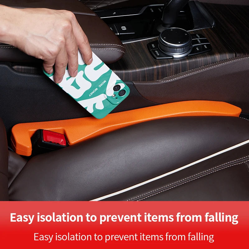 2Pcs Car Seat Gap Filler Leak-proof Filling Strip Side Seam Plug Strip Car Seat Gap Interior  Auto Decor Supplies