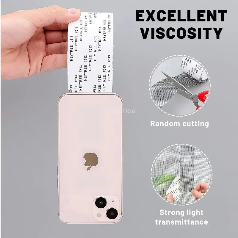 Self-adhesive Tape for Repair Mosquito Net Window Screen Repair Tape Door Window Fix Patch Anti-Insect Mosquito Mesh Repair Tape