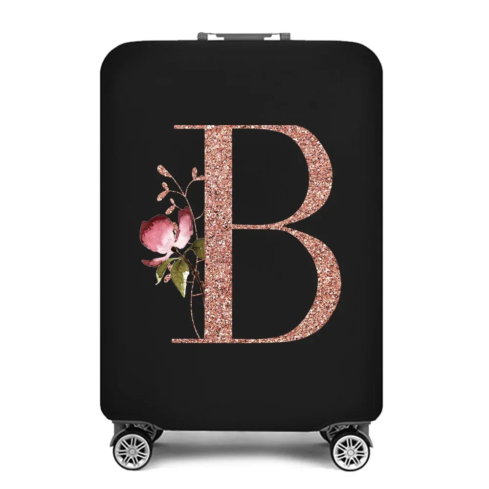 Stretch Luggage Covers 18-32 Protector Travel Luggage Suitcase Protective Cover Rose Gold Series Dust Covers Travel Organizer