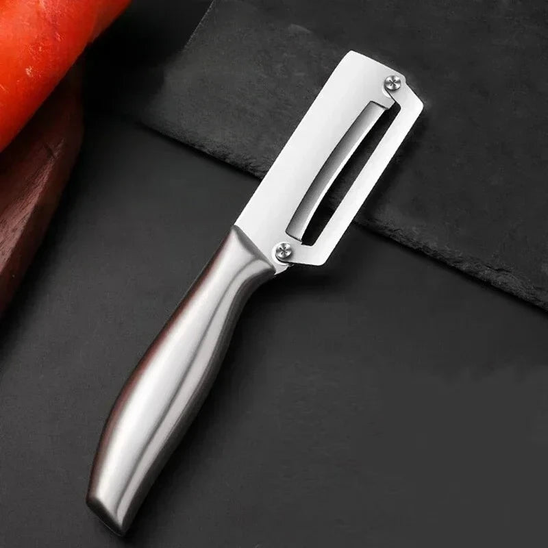 Pineapple Peeling Knife Thickened Stainless Steel Pumpkin Skin Peeler Kitchen Special Paring Tools Home Sugar Cane Paring Knife