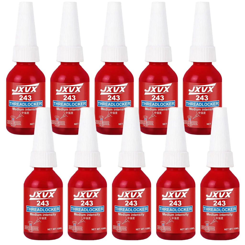 243 Threadlocker Medium Strength -Thread Locking Agent Sealant 50ml Anaerobic Glues Anti Loose Screw Glues Fastening Quickly Cured Threadlocker Adhesive for Screw.