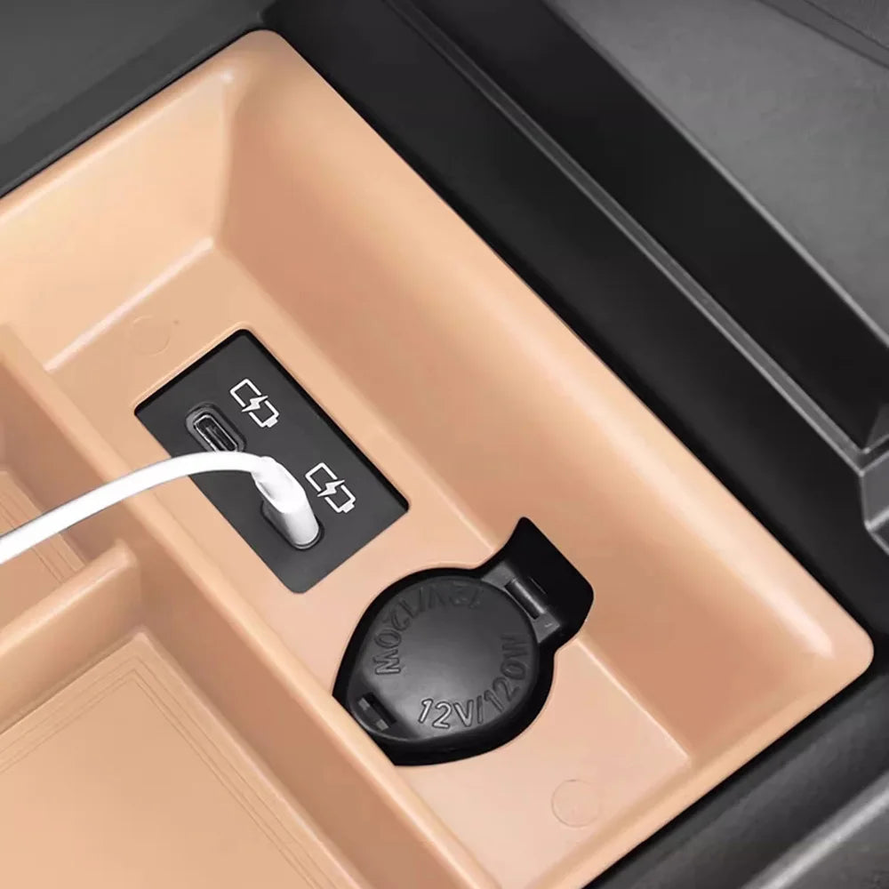 Car Central Control Armrest Box Center Console Storage Box Fit for Lexus ES 2021-2025 ES250 ES300h ES350 Automotive Accessories