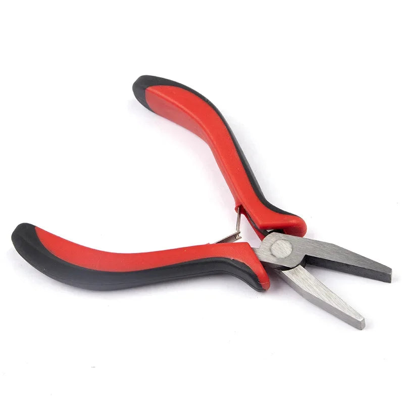 ZWICKE DIY Hand Tool Set Handle Mini Pliers Jewelry Pliers Pointed Nose Oblique Nose Wire Needle Nose Top Cutting Pliers