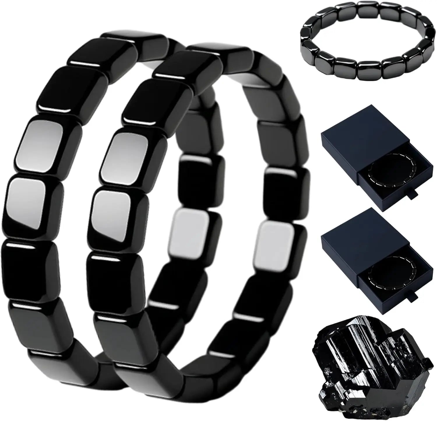 Hematite Bracelet, Naturally Support T-Levels, Restore Confidence, Nhance Mental Clarity & Focus 2026 New Hematite Bracelet Men