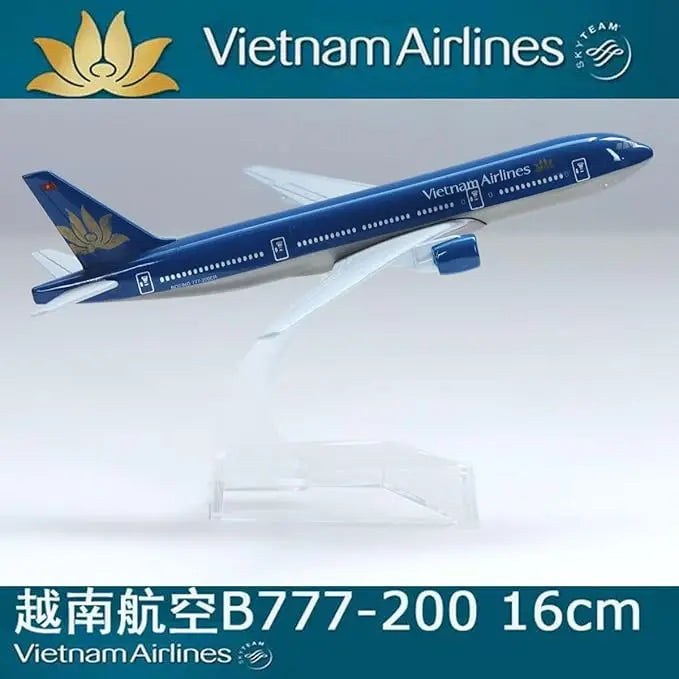 16CM 1/400 Diecast Alloy B777  Airplane Model Toy Plane Collected Gift Series Static aircraft model for Collectible Display