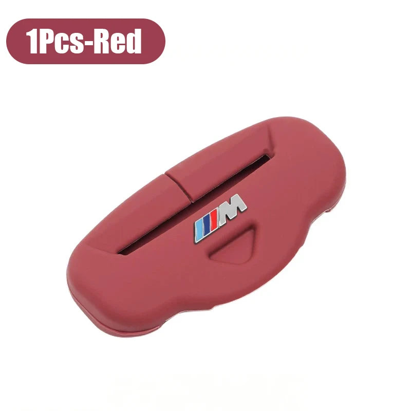Car Seat Belt Buckle Silicone Protective Cover / Anti-Scratch Sleeve Stickers For BMW G80 G06 G07 G42 G14 G15 G16 F82 F20 F21 F8