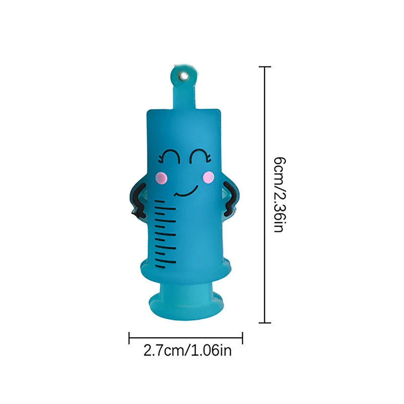 Cute Cartoon Shape Medical Ampoule Bottle Opener Nurse Doctor Special Rubber Syringe Cutter Bottle Opener Multifunctional