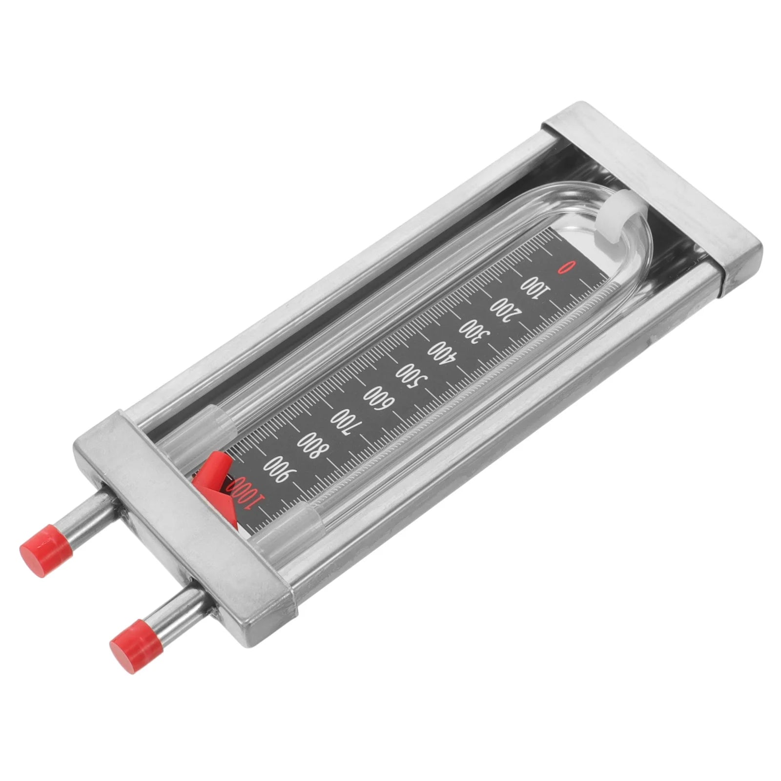 Stainless Steel U-Shaped Pressure Gauge 0-1000Pa Vacuum Tube Tester For Home Lab Water Column Manometer Differential