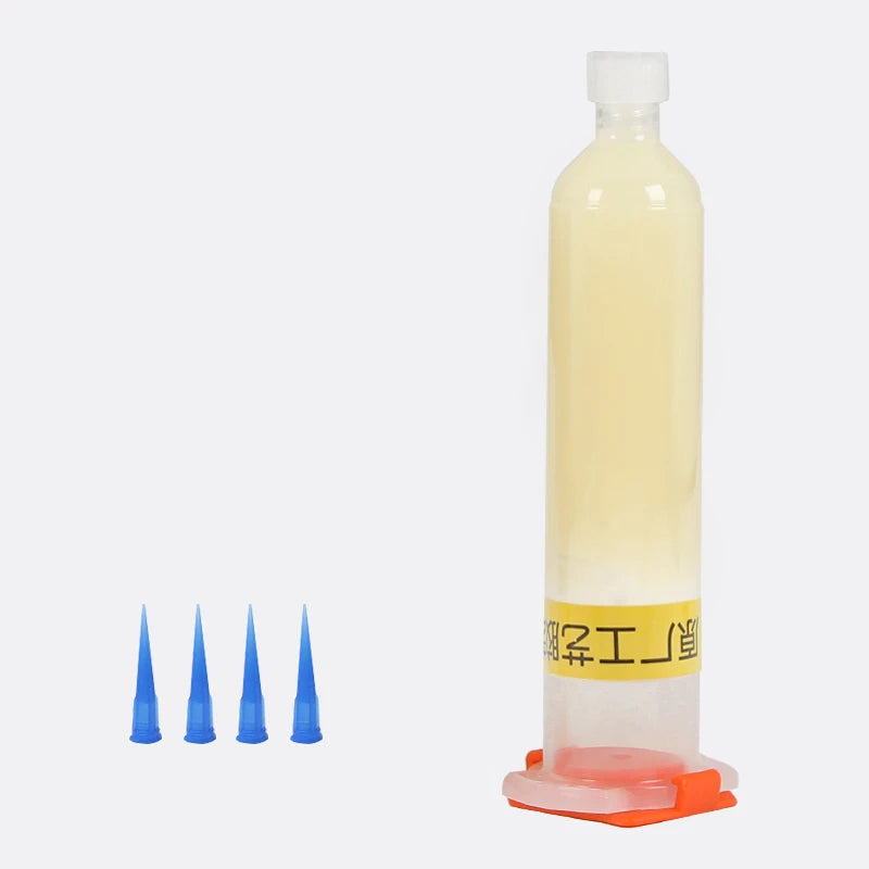 1Pcs 30cc Original Mobile phone repair glue white/black PP glue for iphone Samsung lcd screen fram Back glass glue adhesive