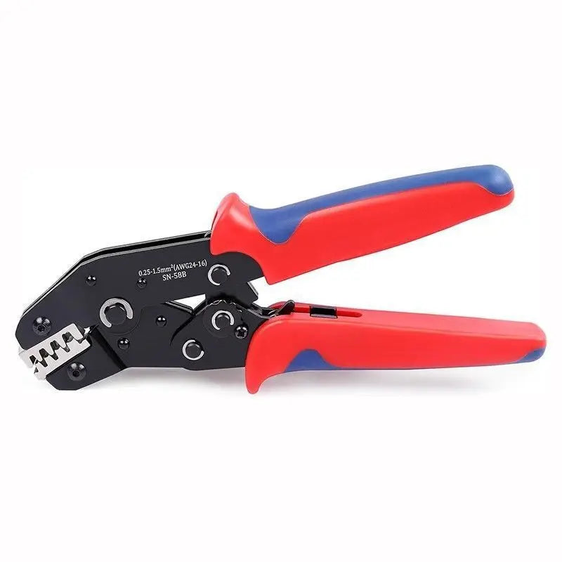 Ratcheting Crimping Tool Set SN 58B for Dupont JST MOLEX Open Barrel Terminals Wire Crimper Pins Connector Pliers Tools