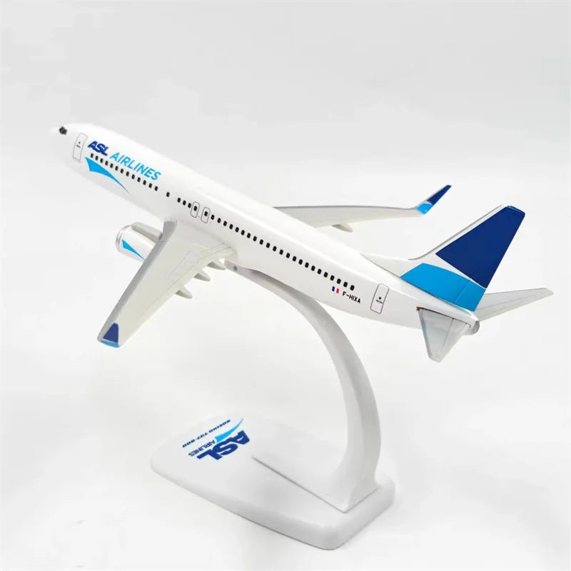 1:200 Scale B737-800 Airways Airlines ABS Plastic ASL Cargo Aircraft Airplane Model Plane Assembly Collection Display Gifts Fans