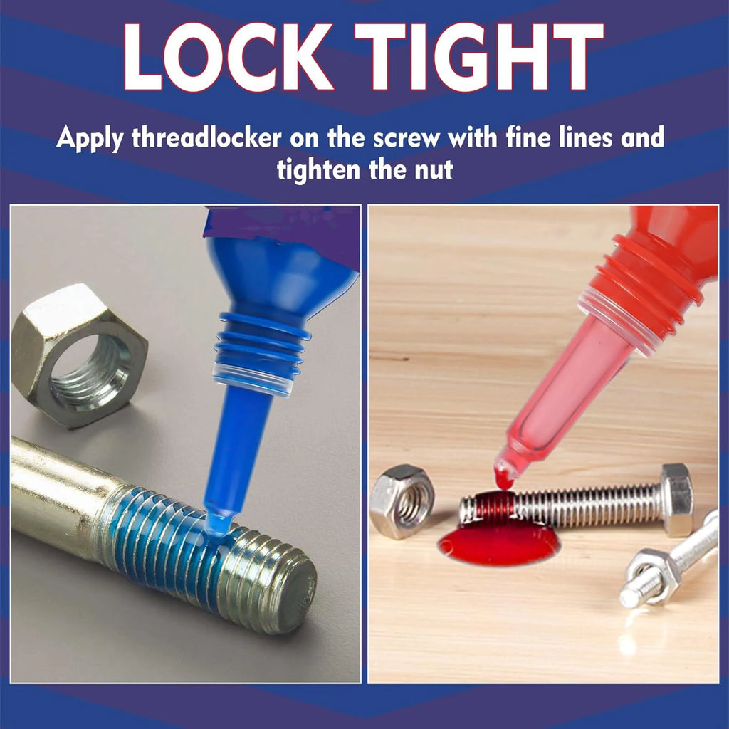 Threadlocker 10ml Screw Adhesive Anaerobic Glue Anti-loose Seal Thread Lock Locking Seal Glue