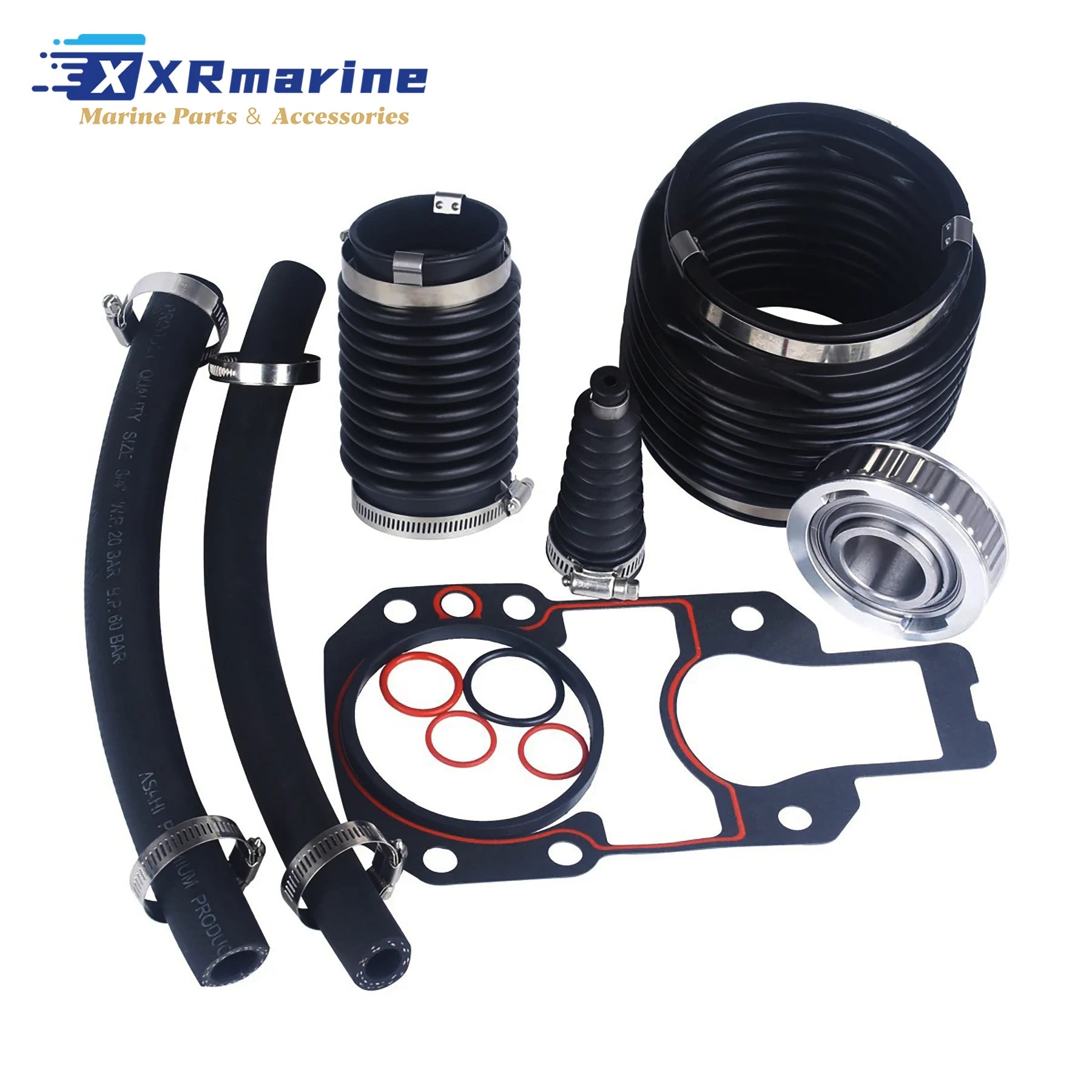 Transom Bellow Kit W/ Gimbal Bearing Fits for Mercruiser Alpha One Gen 1 MR R Sterndrive Engines 30-803097T1 18-2601-1 18-8213